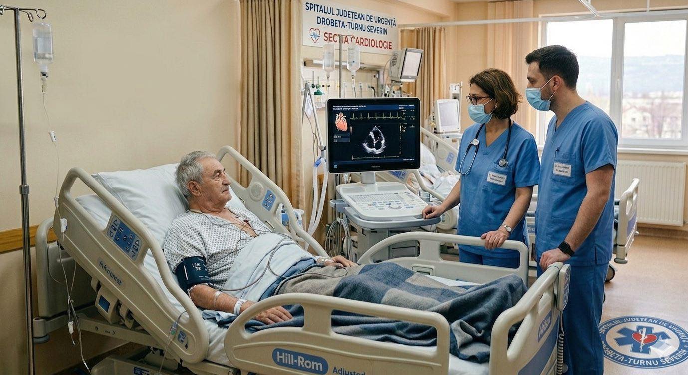 Mehedinți: A fost semnat contractul pentru dotarea unității de pacienți cardiaci critici de la Spitalul Județean Drobeta-Turnu Severin