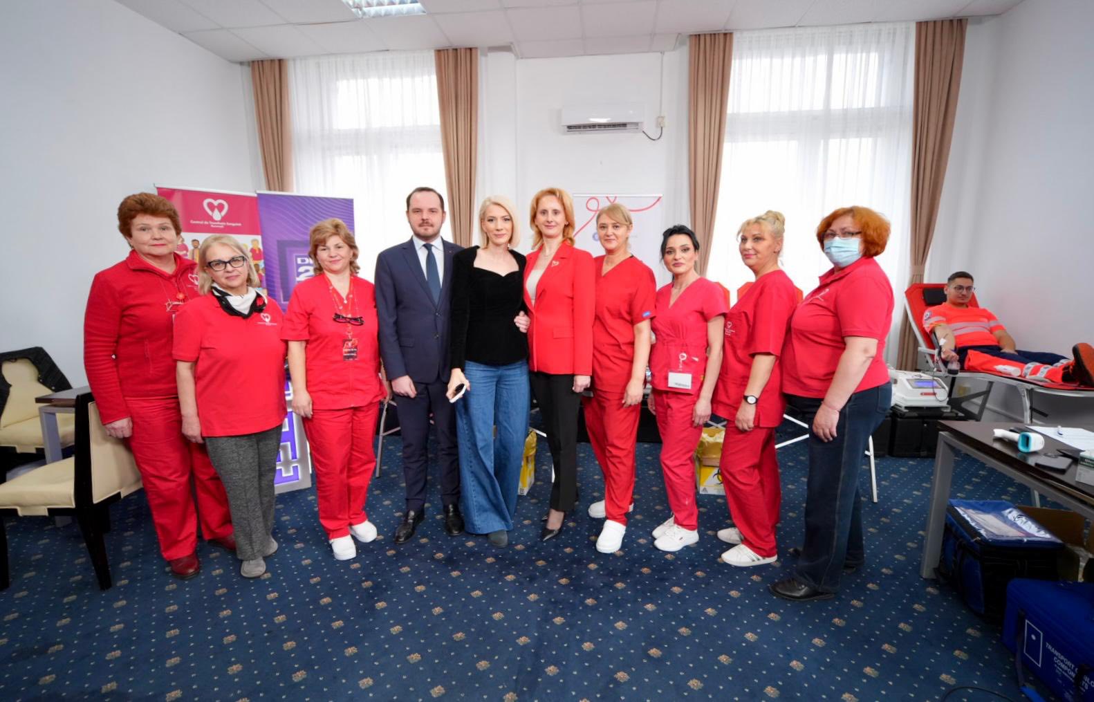 Ministerul Sănătății găzduiește o campanie de donare de sânge parte a campaniei „Avem același sânge”