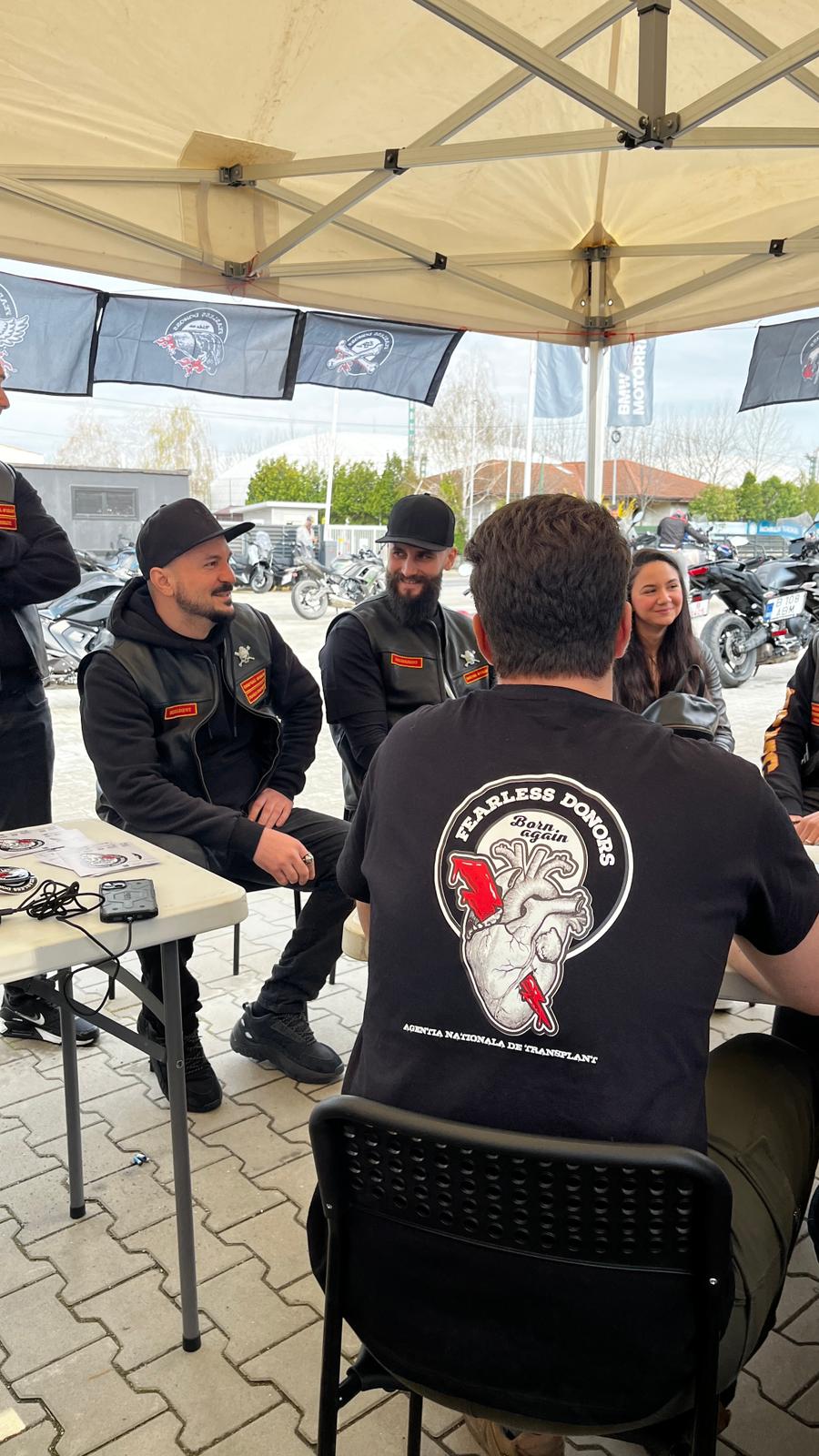 Agenția Națională de Transplant informează publicul despre donarea de organe la deschiderea sezonului moto din Otopeni