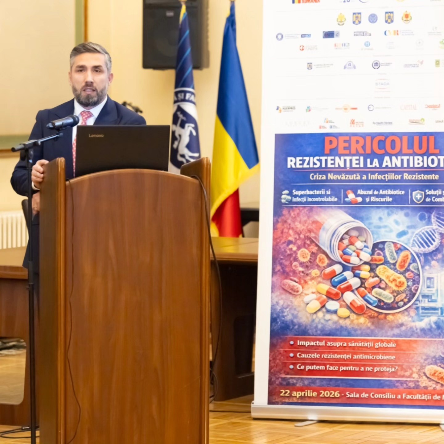 Prof. univ. dr. Valeriu Gheorghiță: România este printre țările cu cel mai mare consum de antibiotice din Uniunea Europeană