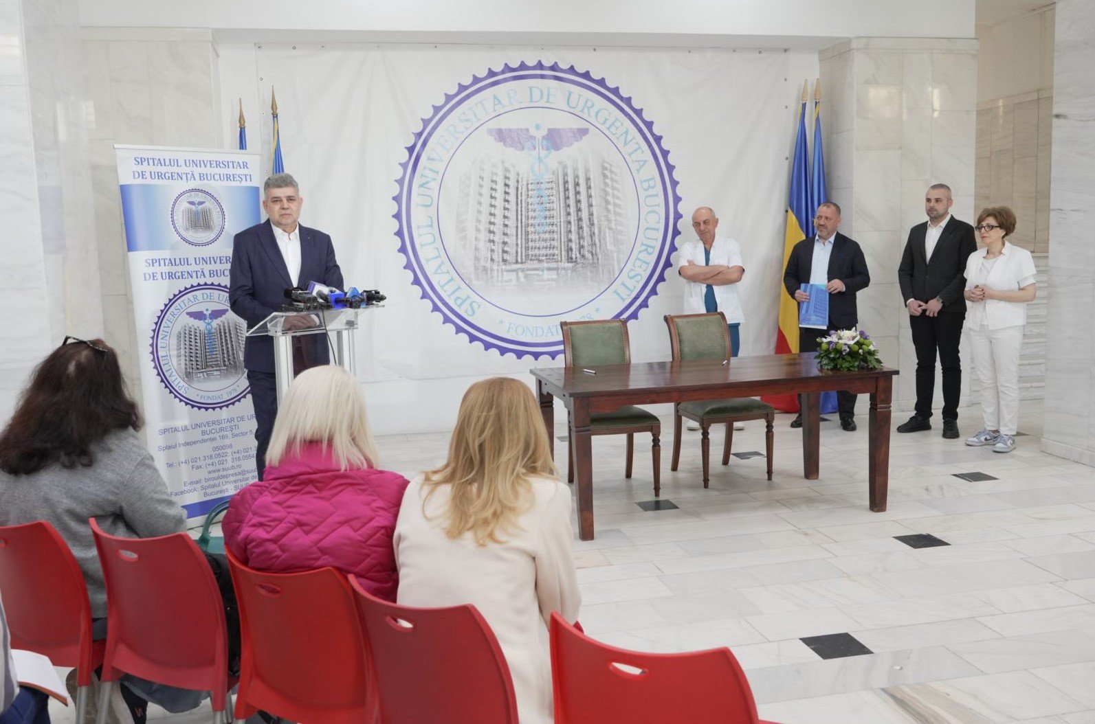 Marcel Ciolacu, despre consorțiul medical între SUUB și SJU Buzău: Cel mai mare câștig este al medicilor tineri