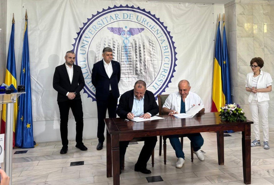 A fost semnat protocolul de colaborare interinstituțională între Spitalul Universitar de Urgență București și SJU Buzău