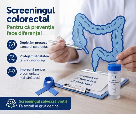 Peste 2.100 de persoane din Oltenia s-au înscris în programul de screening pentru cancer colorectal