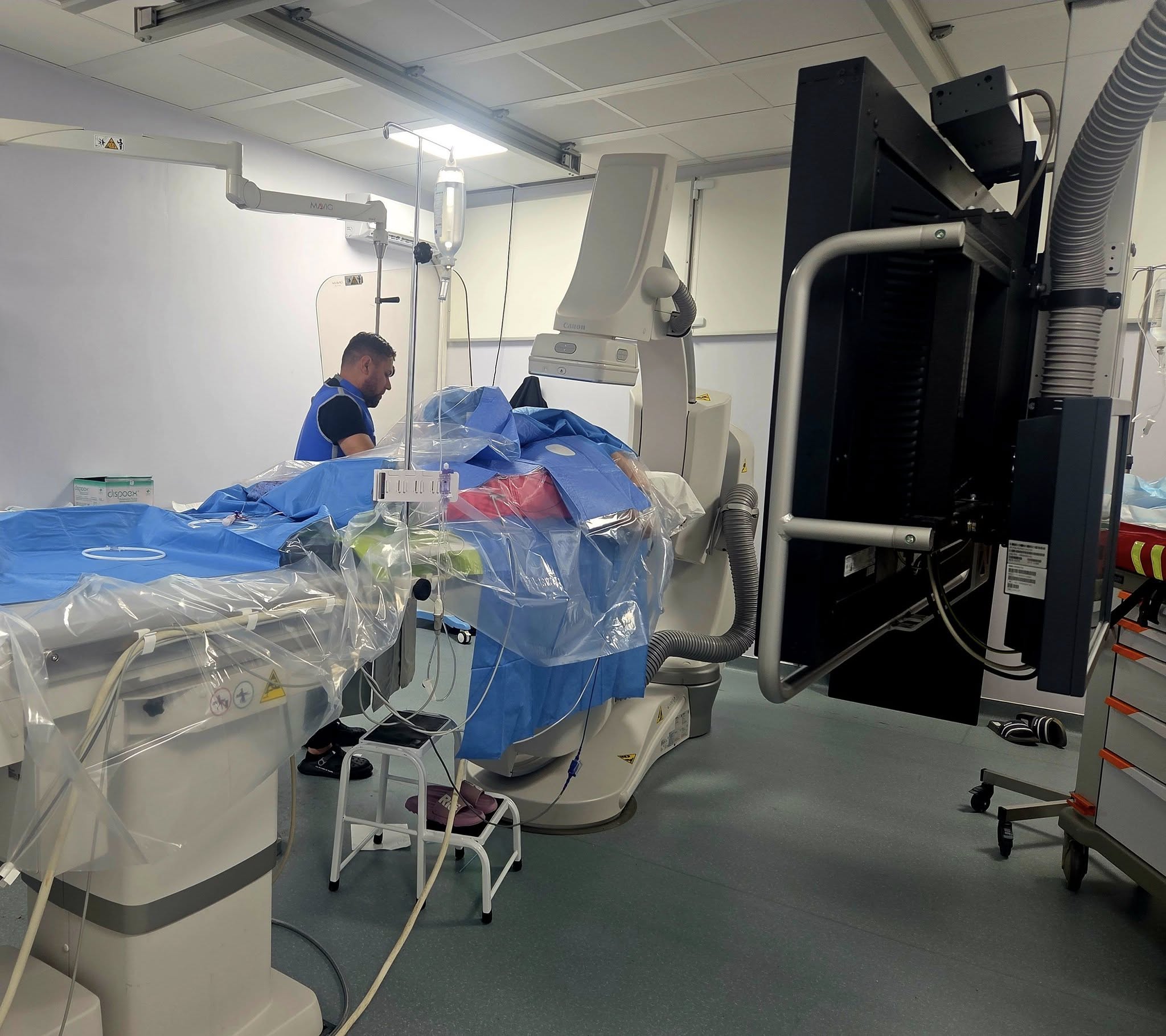 Spitalul Județean de Urgență Slatina: Nouă pacienți cu afecțiuni cardiace au fost tratați prin proceduri intervenționale, dintre care trei cu montare de stenturi