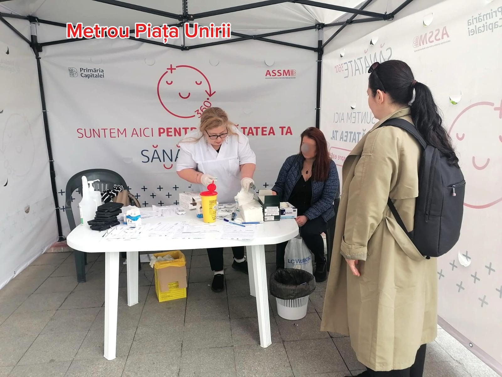 ASSMB: Peste 1.300 de persoane testate în campania gratuită de glicemie „București, vezi cât de dulce ești”