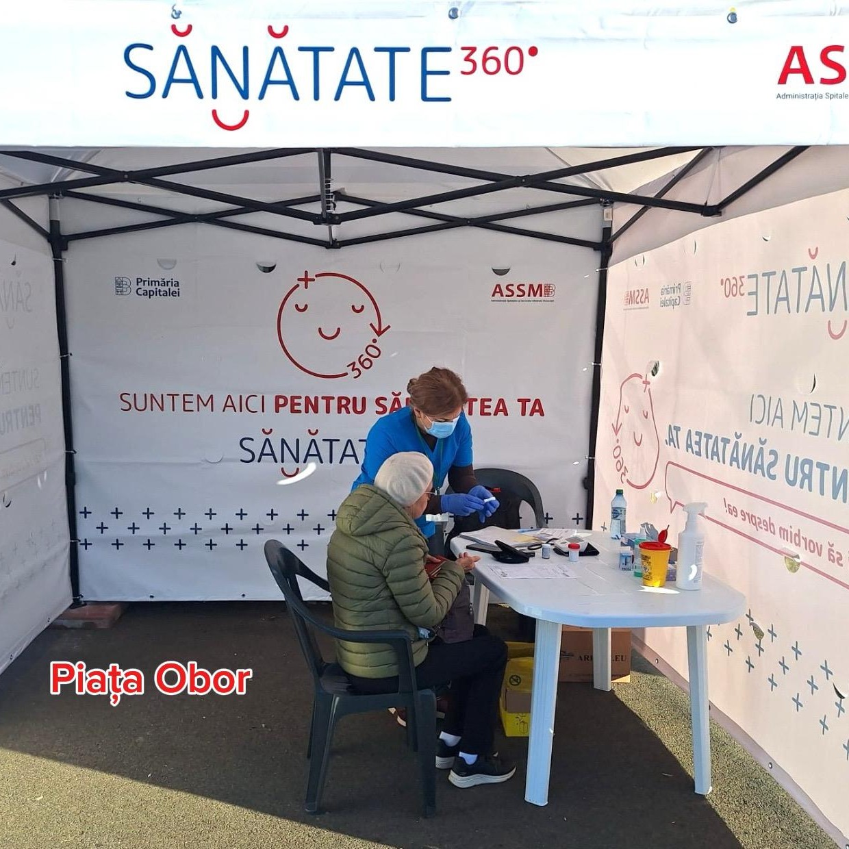 ASSMB: Peste 200 de persoane testate gratuit pentru glicemie în prima zi a campaniei „București, vezi cât de dulce ești!”
