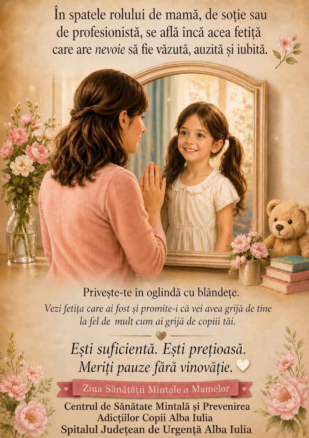 3 Mai – Ziua Sănătății Mintale a Mamelor