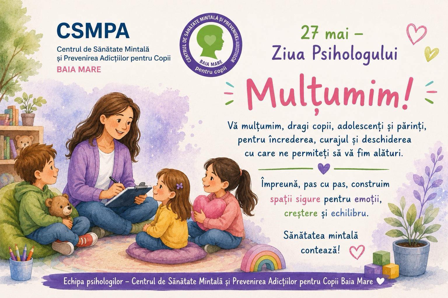 27 mai – Ziua Psihologului
