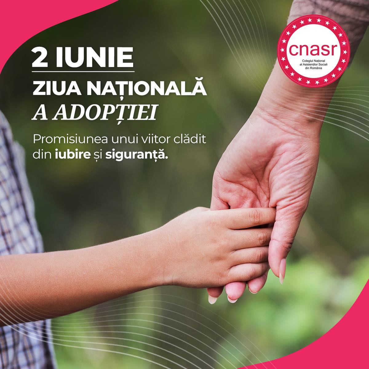 2 Iunie – Ziua Națională a Adopției