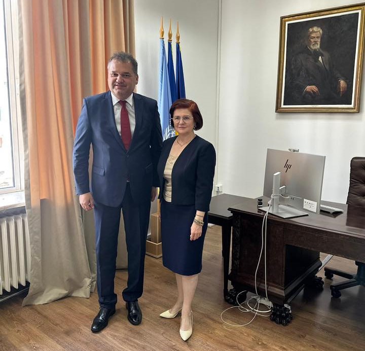 Președinta CMR, prof. univ. dr. Cătălina Poiană, întâlnire de lucru cu ministrul interimar al Sănătății
