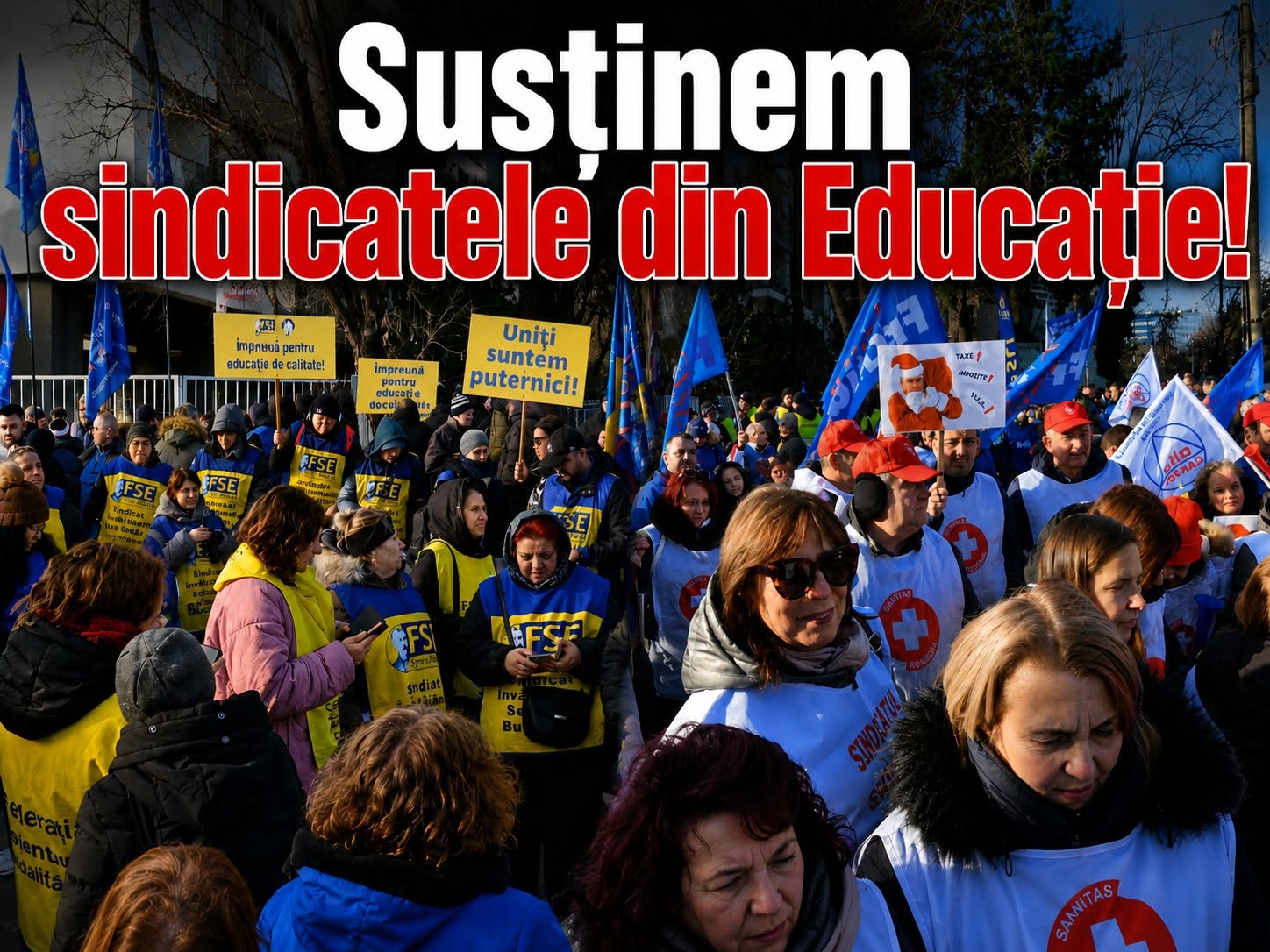 FSSR: Și în Sănătate, și în Educație ne confruntăm cu aceeași lipsă de respect pe care guvernanții o manifestă față de salariații din sectorul bugetar
