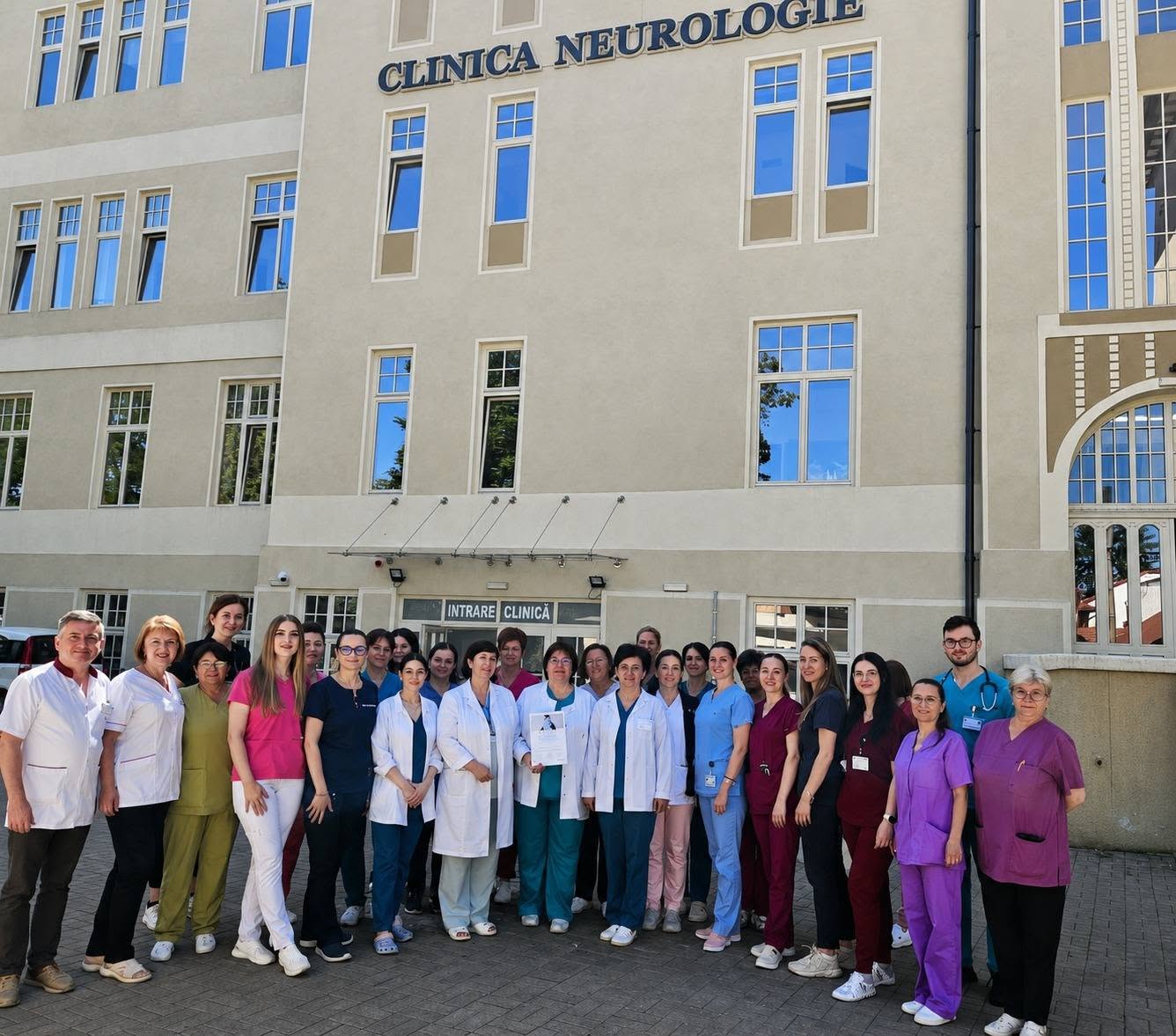 Clinica de Neurologie a SCJU Sibiu a obținut premiul Diamond pentru tratamentul AVC la Congresul Național de Neurologie 2026