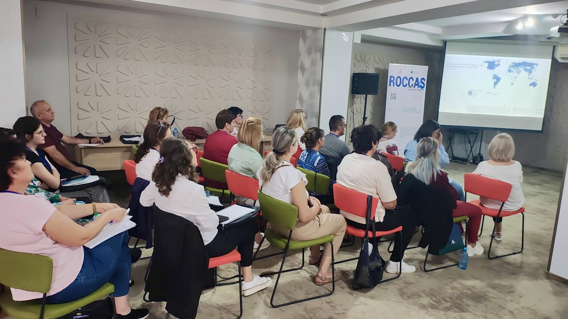 Curs de screening pentru cancerul colorectal, lansat la Craiova în cadrul proiectului ROCCAS 3