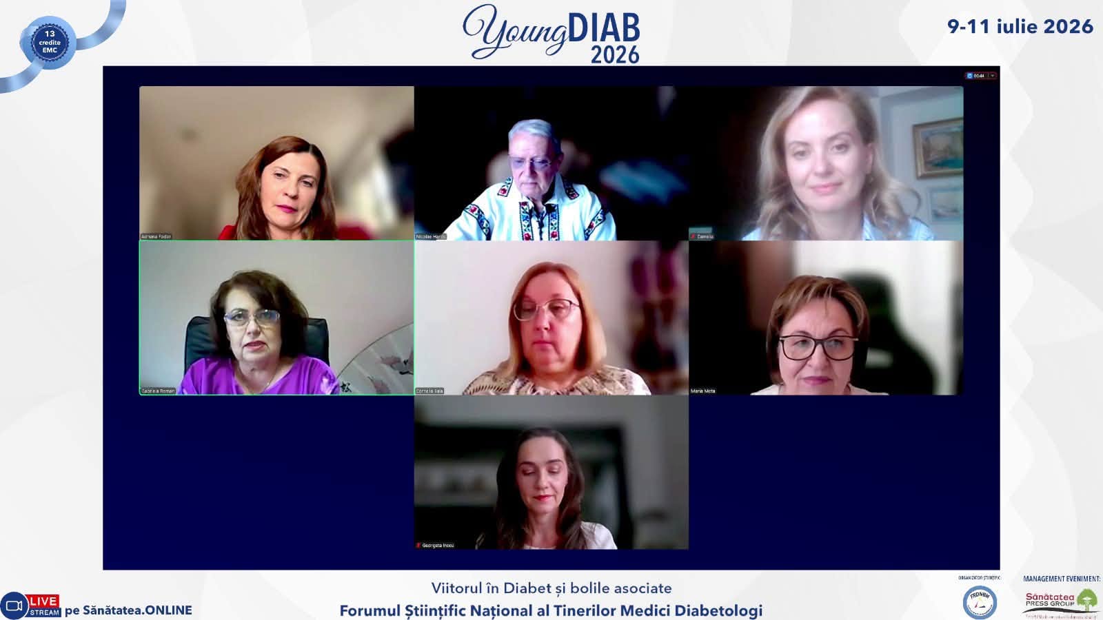 YoungDiab 2026: Trei zile de educație medicală, schimb de experiență și dezbateri