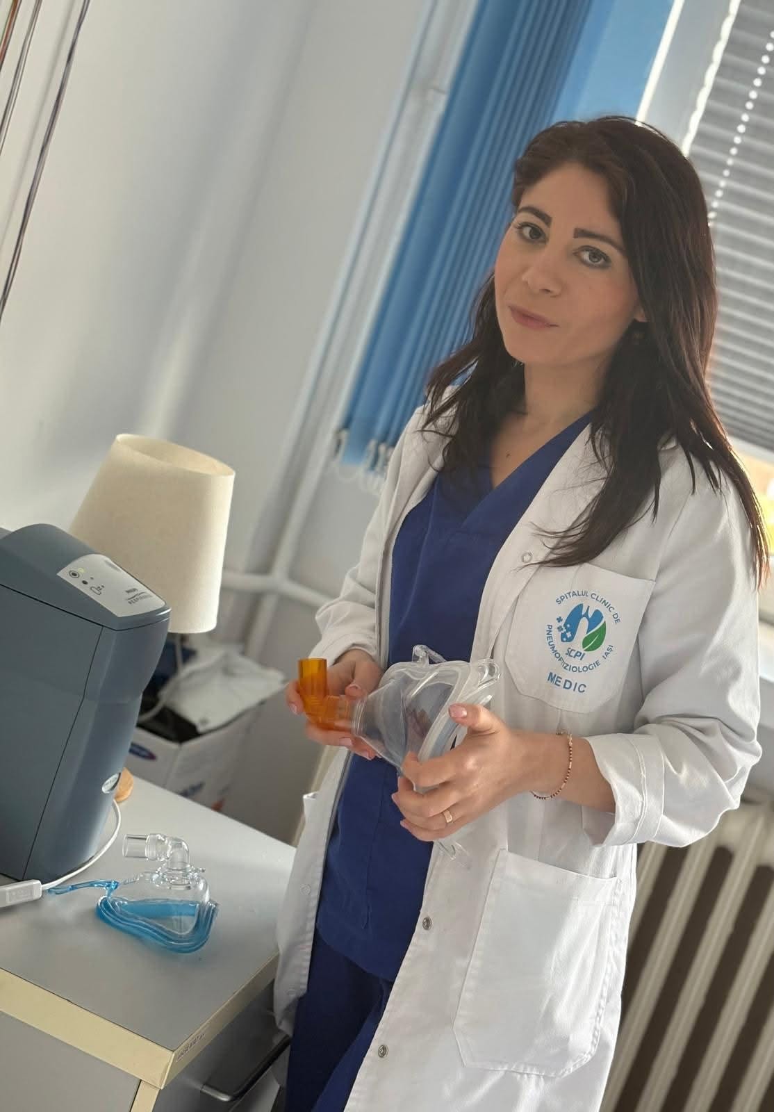 Dr. Andreea Zabara-Antal, noul director medical al Spitalului Clinic de Pneumoftiziologie Iași, după retragerea lui Dr. Andrei Stăcescu