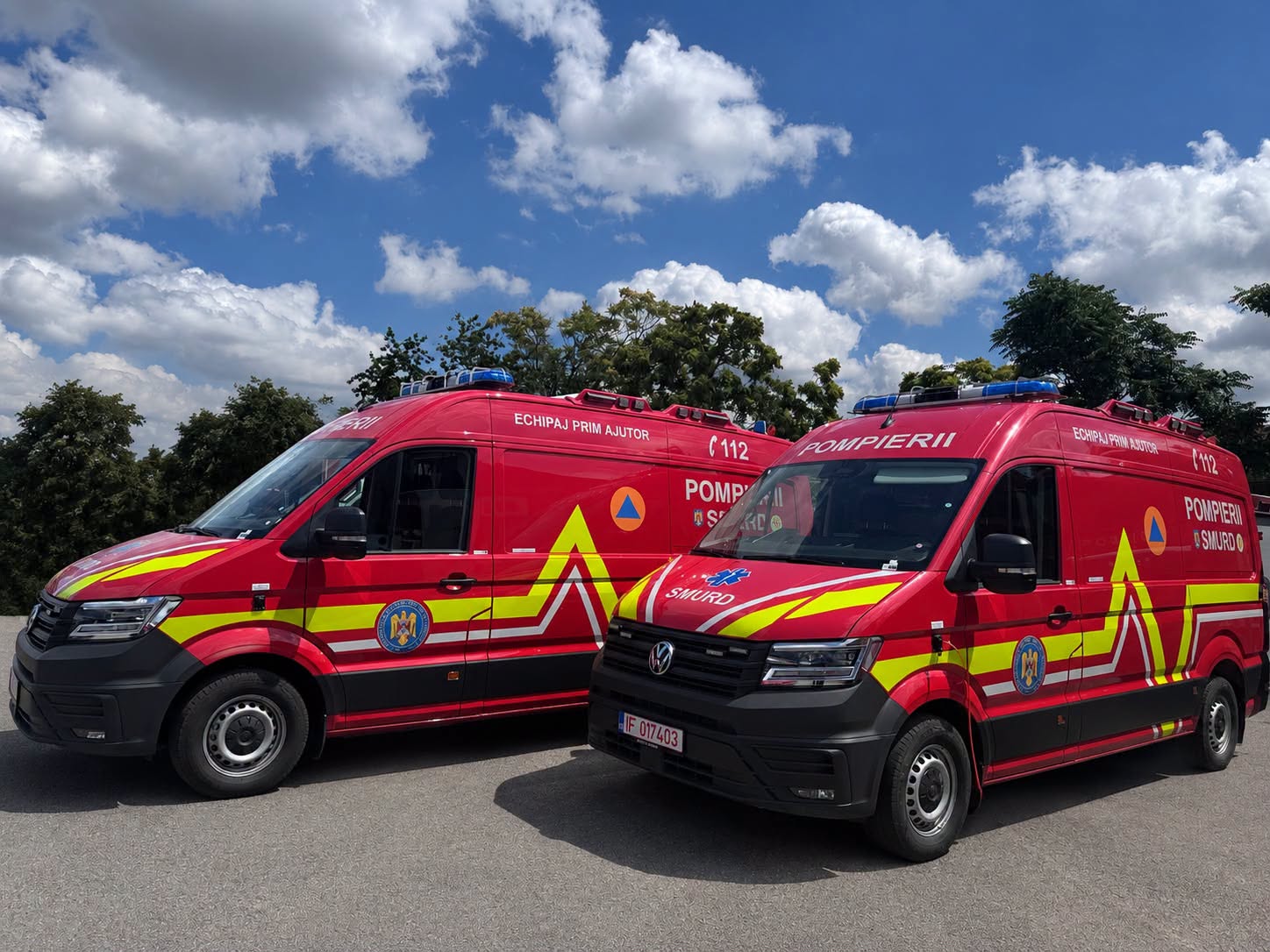 Satu Mare: Două ambulanțe noi vor intra în dotarea SMURD Negrești-Oaș și Carei