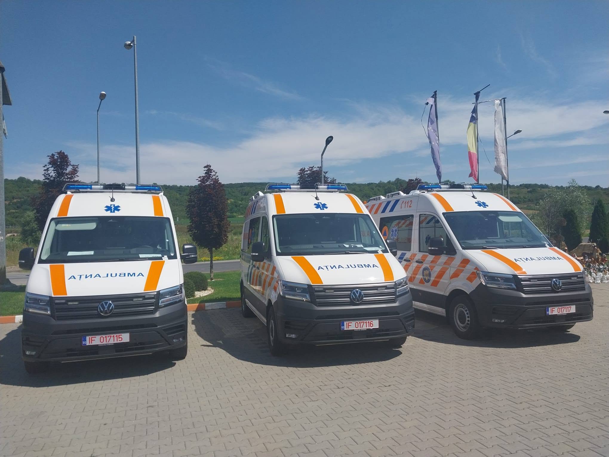 Serviciul de Ambulanță Județean Argeș își extinde flota cu noi ambulanțe pentru substațiile din Câmpulung, Topoloveni și Costești