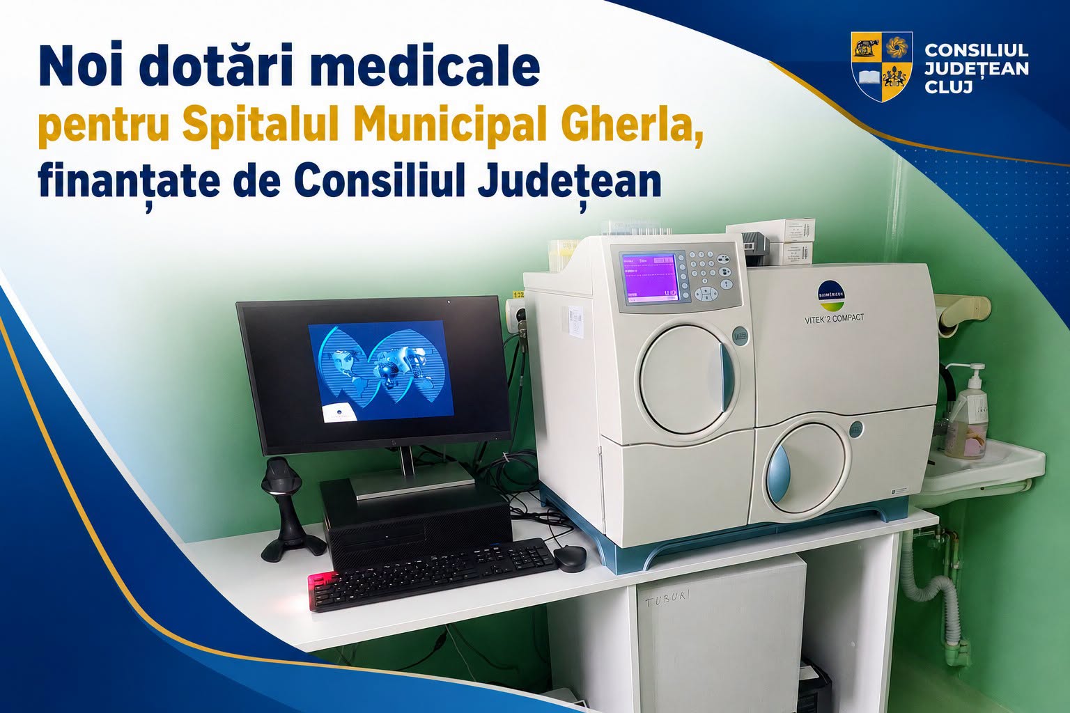Cluj: Investiţie de 199.127 de lei pentru noi echipamente medicale la Spitalul Municipal Gherla