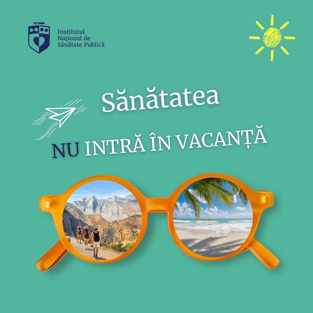 INSP lansează un ghid cu recomandări pentru protecția sănătății în vacanța de vară
