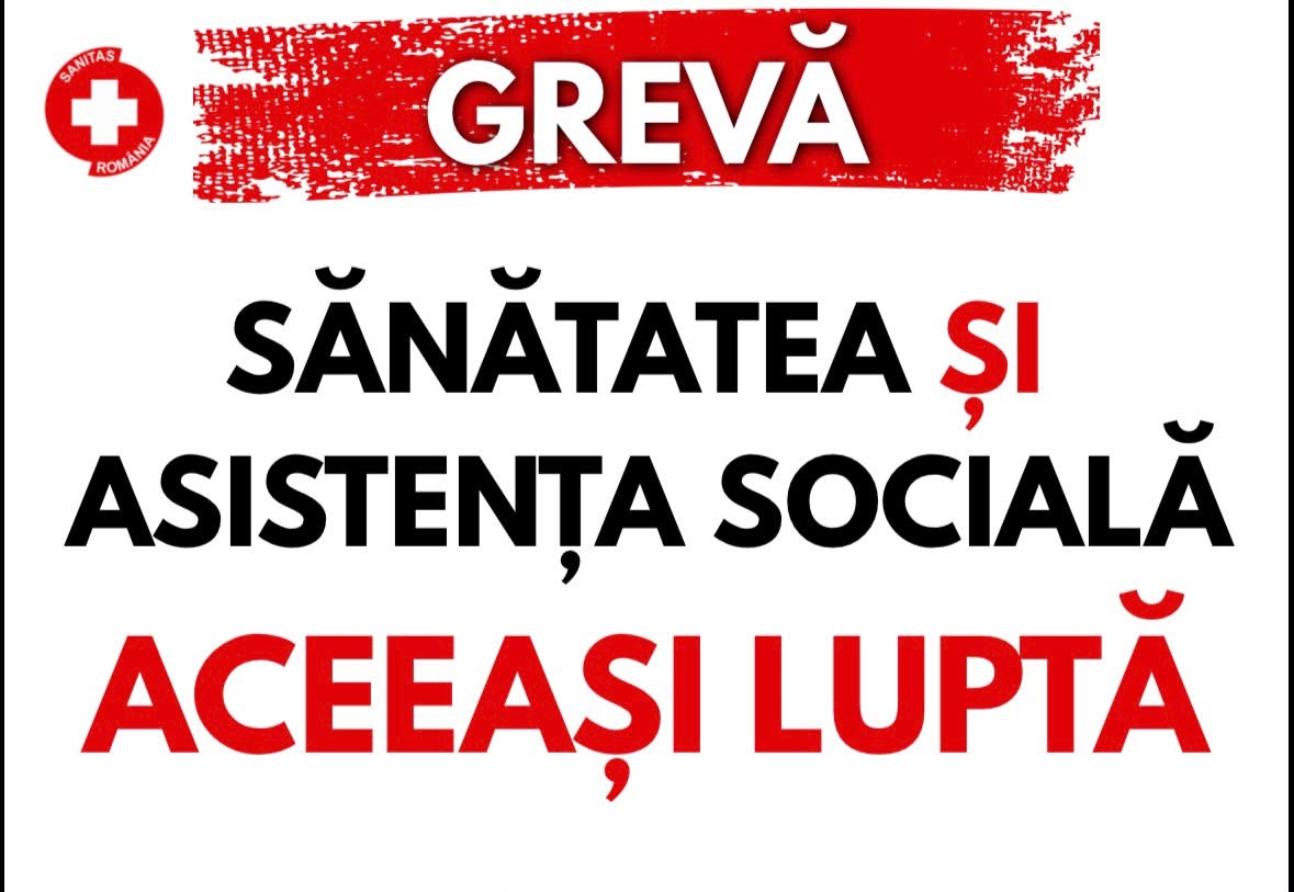 SANITAS Constanţa anunţă grevă de avertisment pe 20 iulie şi grevă generală în spitale din 28 iulie