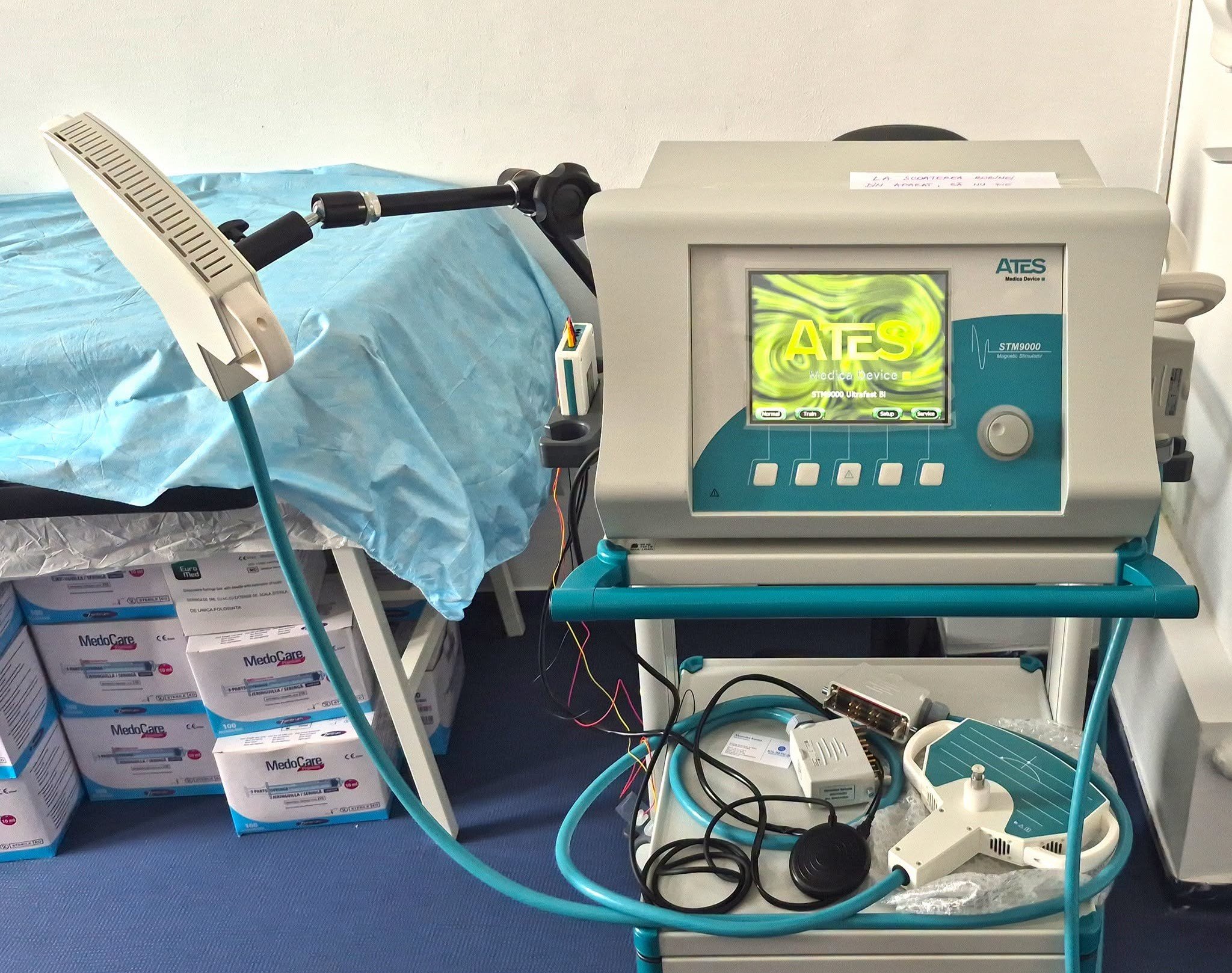 Recuperare neurologică după AVC prin stimulare magnetică transcraniană, în permieră la Spitalul Clinic Județean de Urgență Galați