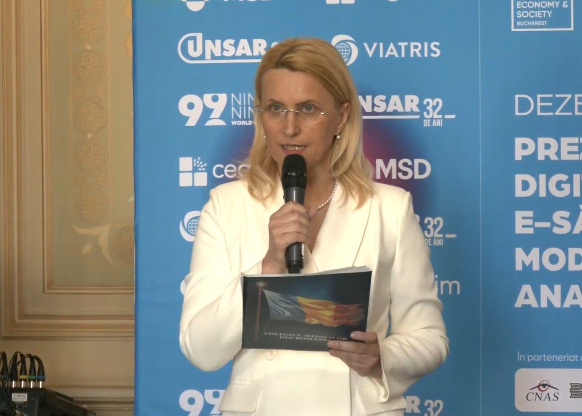 Conf. univ. dr. Beatrice Mahler: Pentru Colegiul Medicilor din România, o platformă cum este „E-Sănătatea Mea” funcţională va ajuta la dezvoltarea încrederii în sănătate
