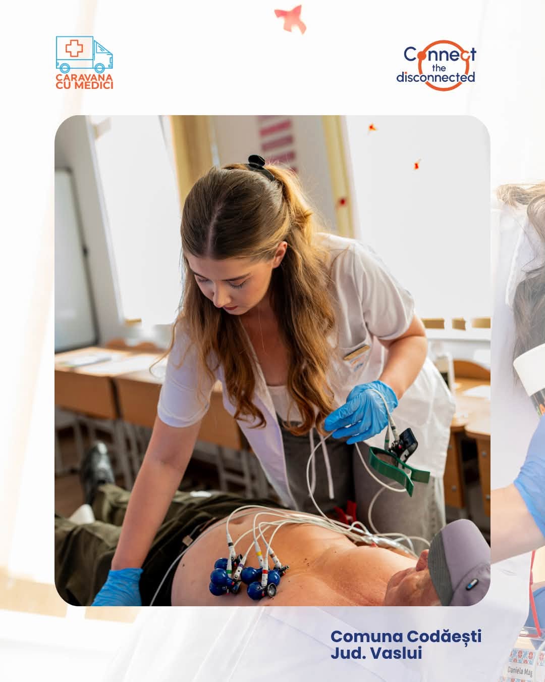 Caravana cu Medici a evaluat peste 130 de pacienți în județul Vaslui, iar screeningul a depistat numeroase cazuri de hipertensiune și dislipidemie