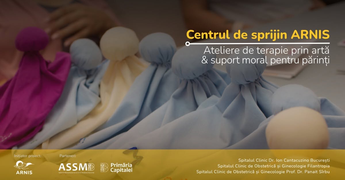 ASSMB s-a alăturat ARNIS în proiectul de sprijin pentru mamele cu bebeluși prematuri din trei maternități bucureștene