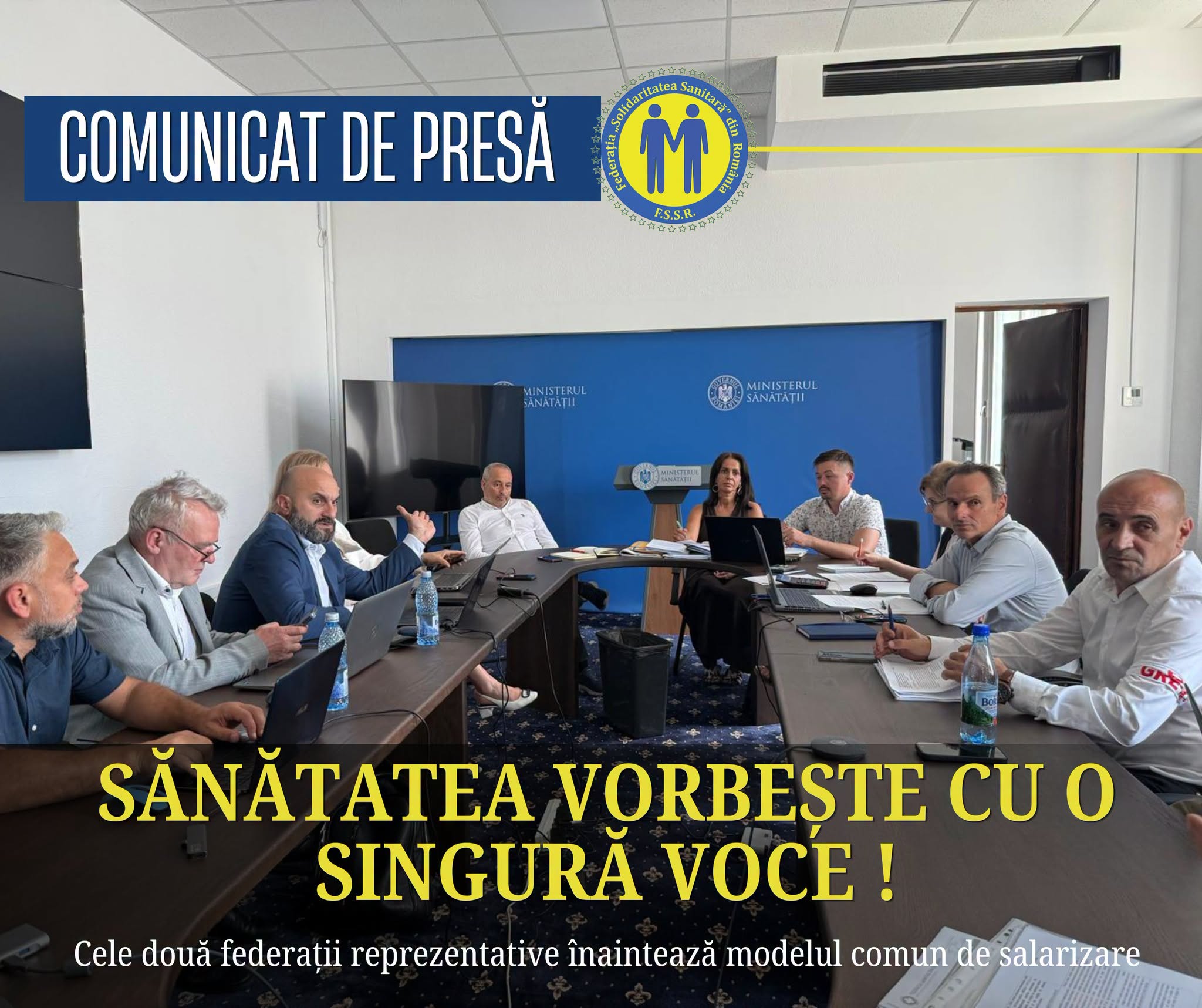 Sanitas şi Solidaritatea Sanitară propun un model comun de salarizare pentru angajaţii din sistemul public de sănătate