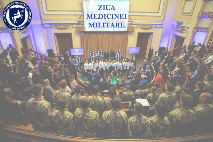UMF „Carol Davila”, de Ziua Medicinei Militare: Un moment dedicat profesioniștilor care îmbină excelența medicală cu responsabilitatea