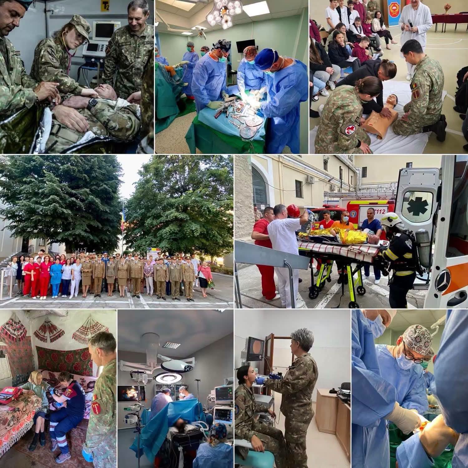 Spitalul Clinic Militar de Urgență „Dr. Victor Popescu” Timișoara: Medicina militară – un dublu legământ: unul pentru țară și unul pentru oameni!