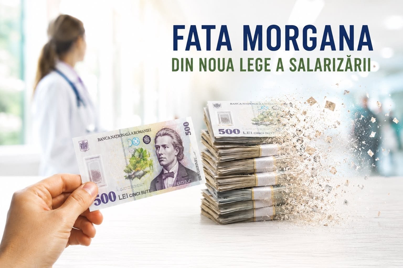 Sanitas Constanța avertizează: Noua lege a salarizării poate reduce veniturile din Sănătate începând din 2027