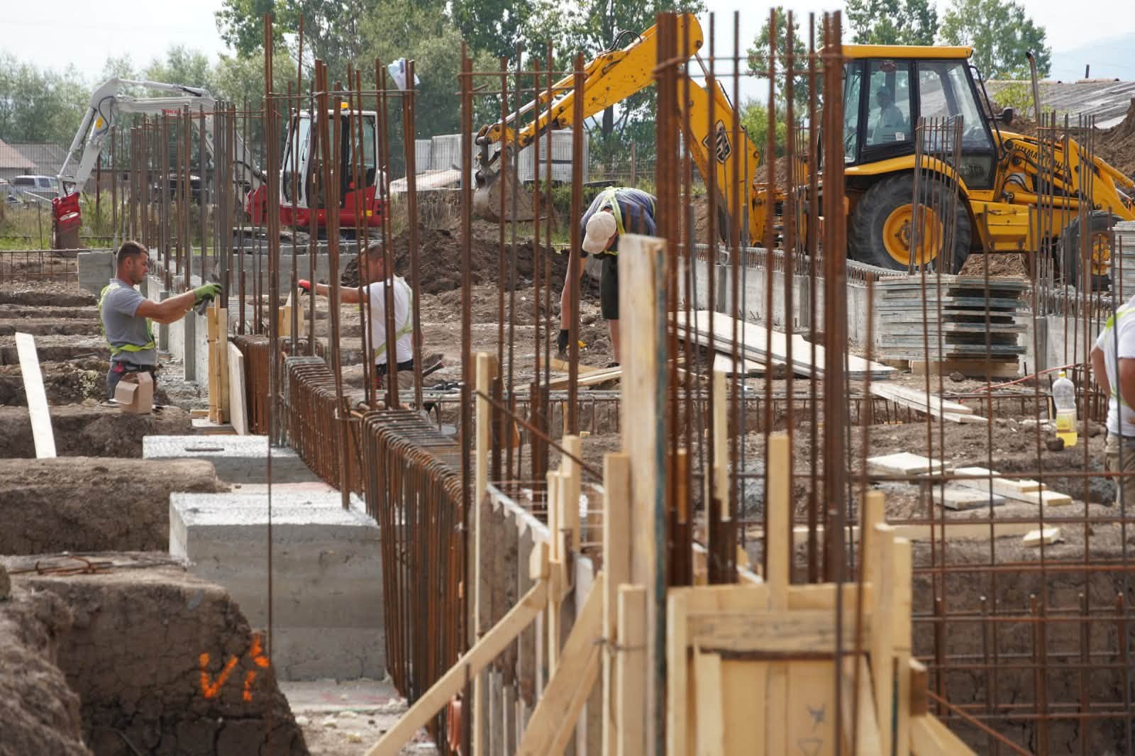 Consiliul Județean Sibiu: Lucrările sunt în grafic pe șantierul viitorului Spital de îngrijiri paliative din Săliște