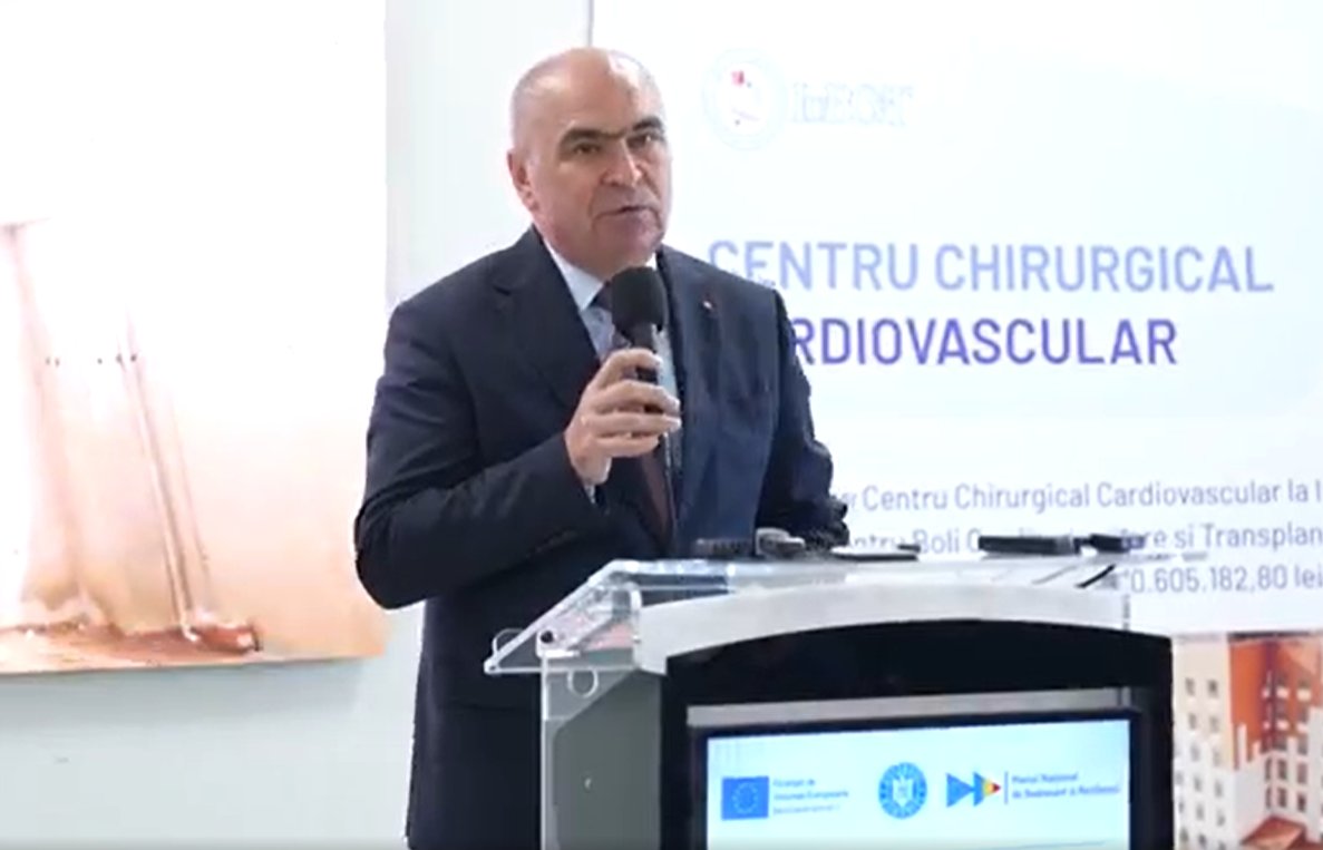 Bolojan: Am început cu un buget din PNRR pe zona de sănătate de peste două miliarde de euro şi prin reduceri succesive am ajuns la puţin peste un miliard