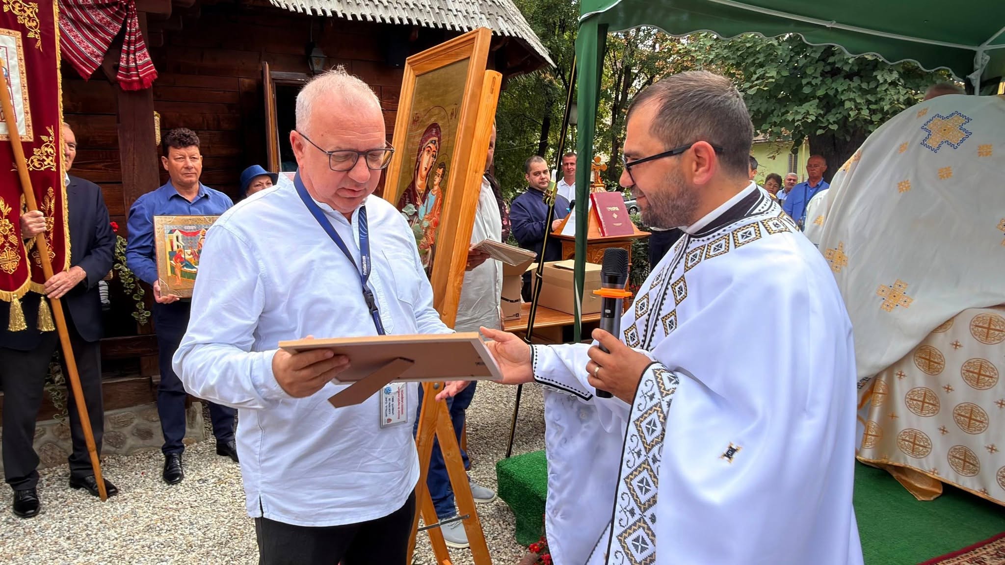 Nașterea Maicii Domnului, sărbătorită la Bisericuța din curtea SCJU Sibiu prin rugăciune și recunoștință pentru pacienți și cadrele medicale