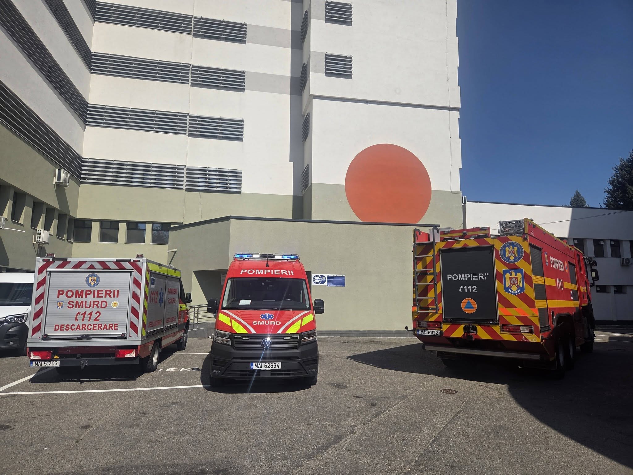 Cadrele medicale de la Spitalul Județean Slatina au simulat evacuarea pacienților în caz de incendiu