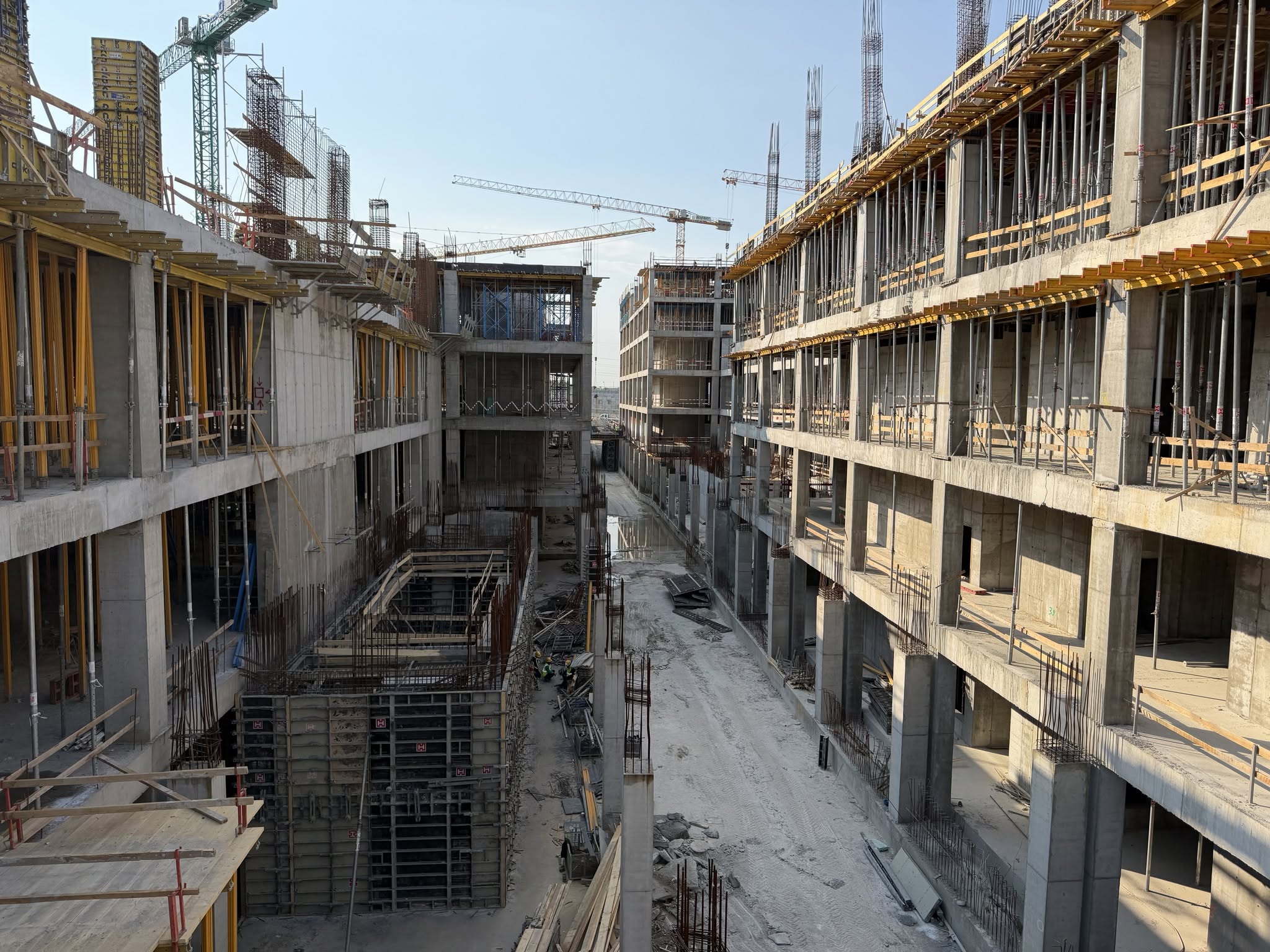Lucrările la Spitalul Regional de Urgență Craiova avansează, iar structura clădirii tehnice a fost finalizată