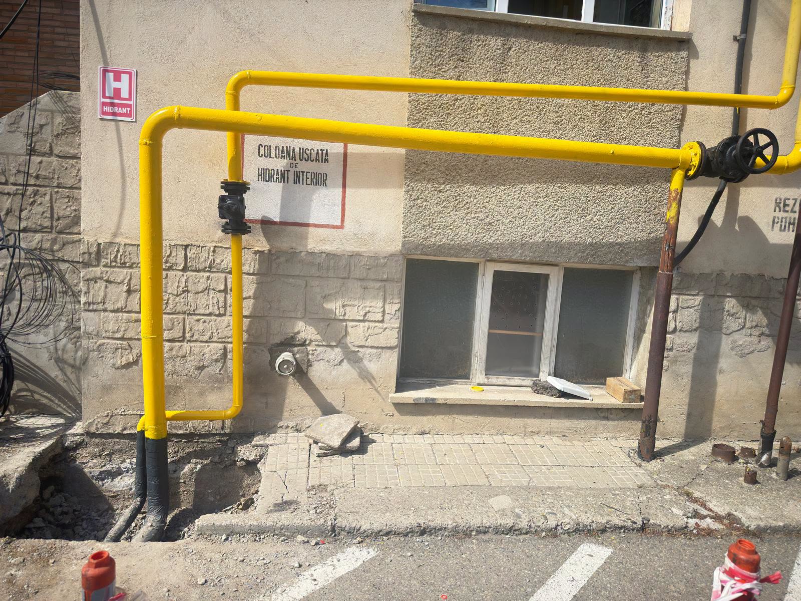 Lucrările la conducta de gaze a Spitalului Județean de Urgență Piatra-Neamț au fost finalizate