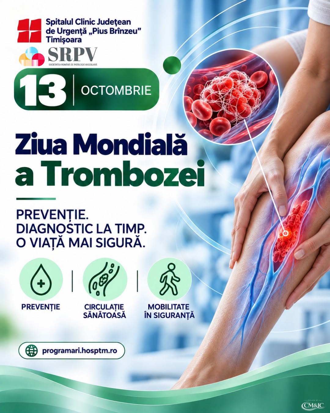 13 octombrie – Ziua Mondială a Trombozei