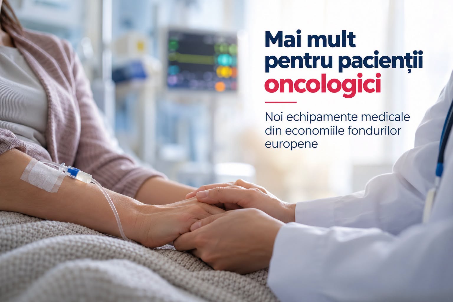 Nouă echipamente medicale pentru pacienții oncologici vor completa dotările Spitalului Județean Sibiu