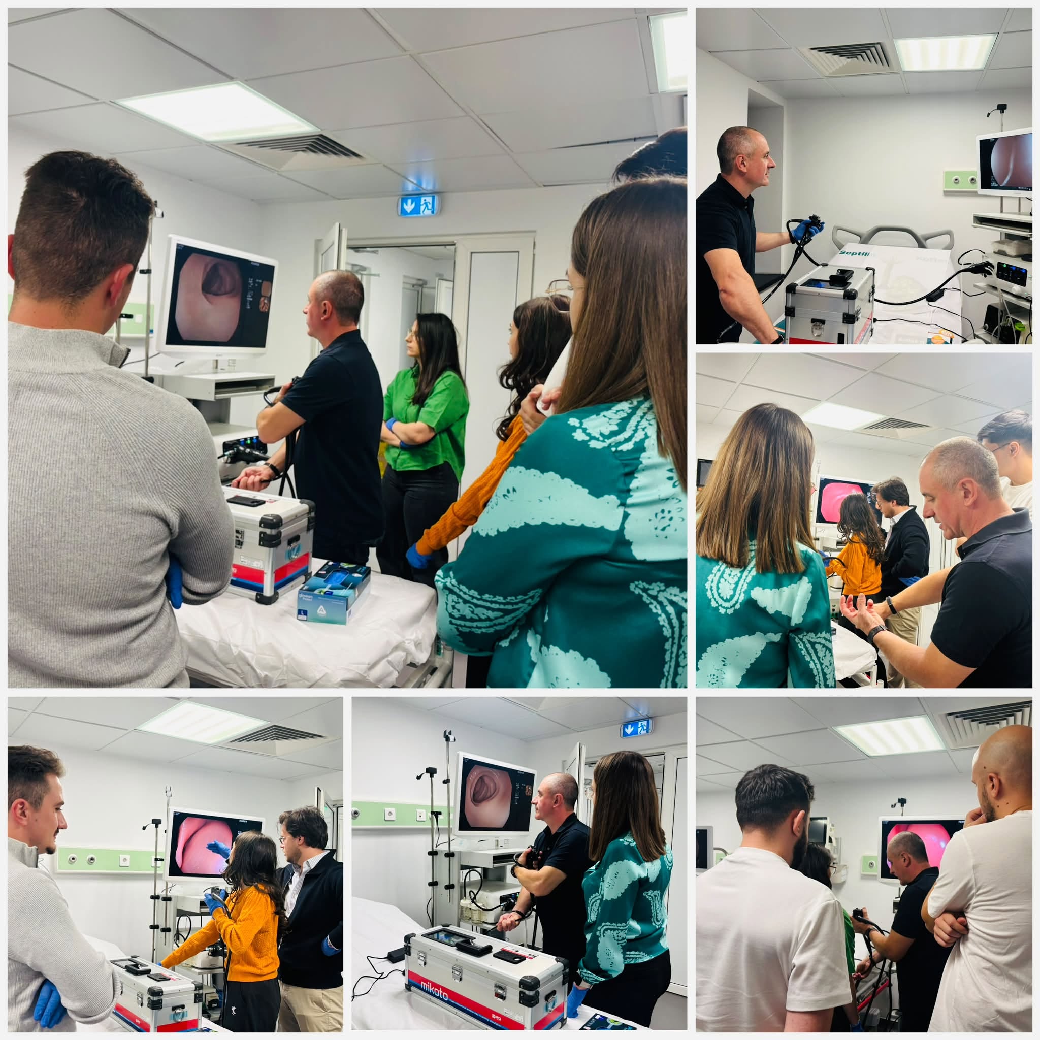 Atelier practic de endoscopie digestivă pentru rezidenți și studenți, la Ambulatoriul SUUB Chitila