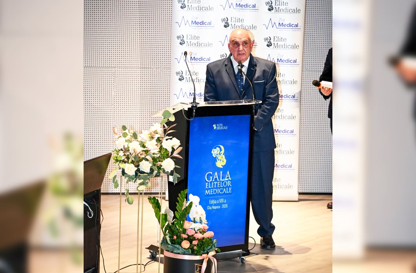 Dr. Gheorghe Carp a primit premiul pentru excelență în management spitalicesc, în numele Spitalului Județean Bihor