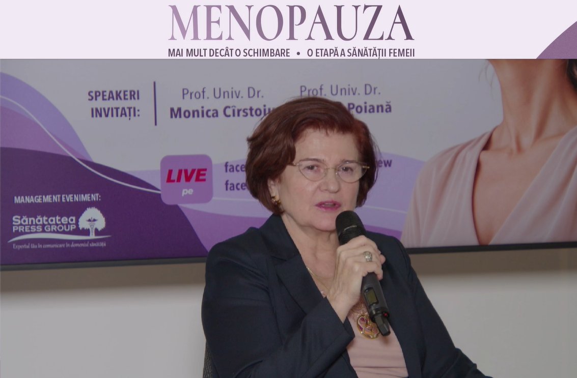 Prof. univ. dr. Cătălina Poiană: Dacă o femeie a intrat la 48–49 de ani la menopauză și după trei ani are o sângerare, este un mare semnal de alarmă!