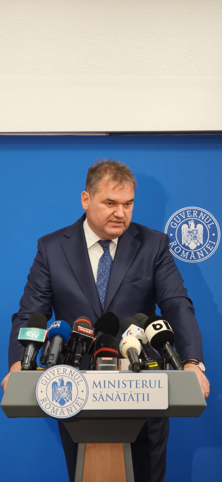 Ministrul interimar al Sănătății: Sistemul medical riscă să nu mai poată funcționa în următoarele două-trei săptămâni fără o rectificare bugetară