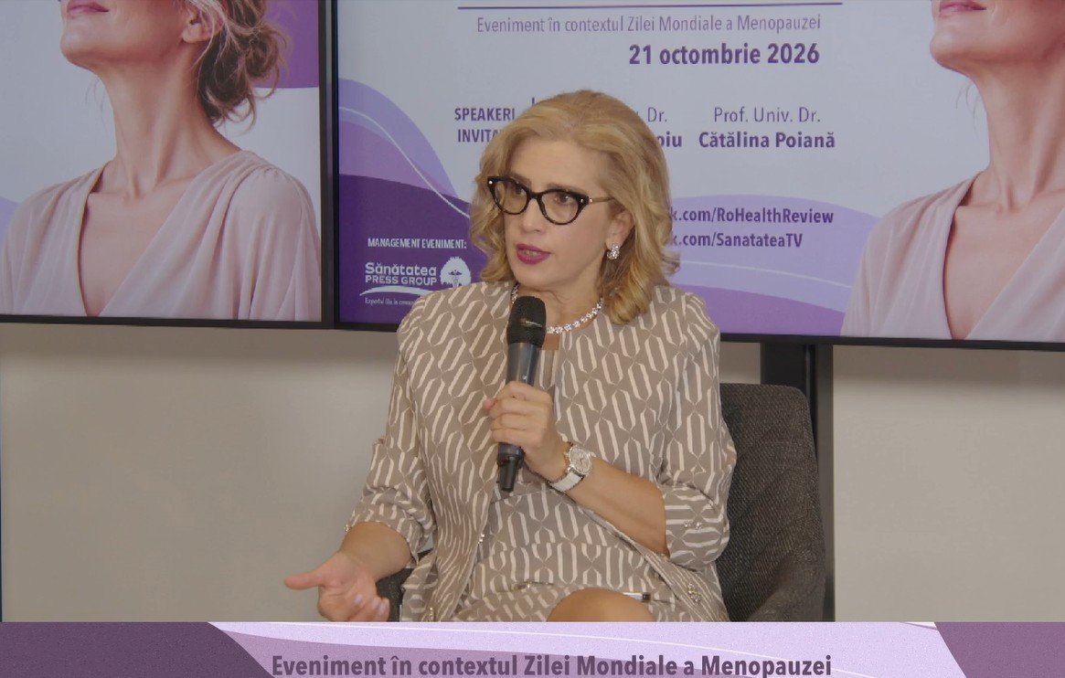 Prof. univ. dr. Monica Cîrstoiu: Menopauza nu înseamnă un sfârșit, ci o nouă oportunitate