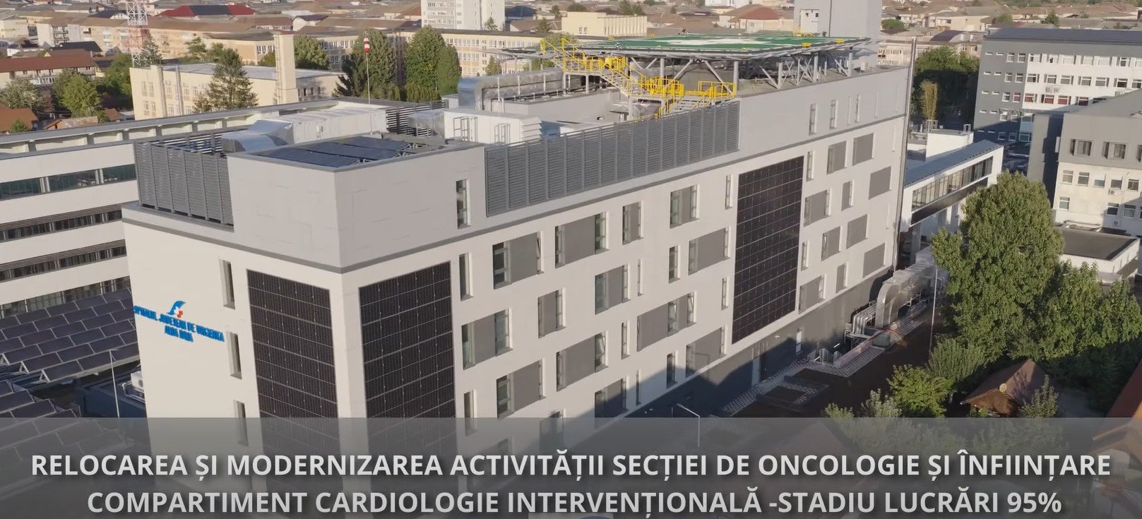 SJU Alba Iulia: Relocarea și modernizarea activității de oncologie și dezvoltarea serviciilor de cardiologie intervențională, a ajuns la un stadiu de realizare de 95%